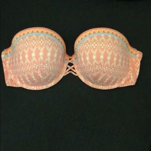 Victoria Secret strapless bathing suit top
